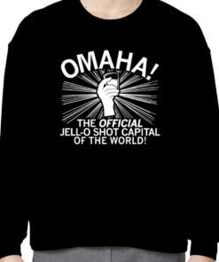 Raygunsite Omaha Jello Shot Capital Of The World Tee Shirt