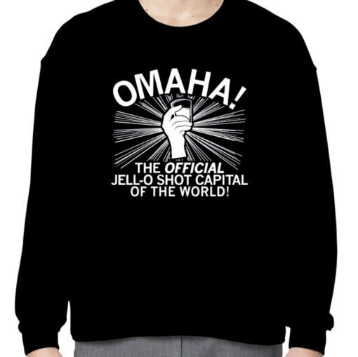 Raygunsite Omaha Jello Shot Capital Of The World Tee Shirt