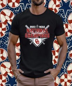 Oklahoma Sooners 2023 NCAA World Series Champions Tee Shirt