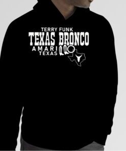 Terry Fund Texas Bronco Amarillo Texas Retro Shirt