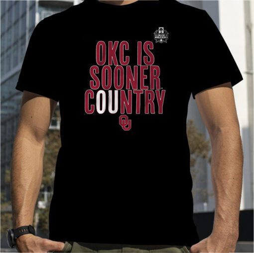 OKLAHOMA SOFTBALL: OKC IS SOONER COUNTRY RETRO SHIRT