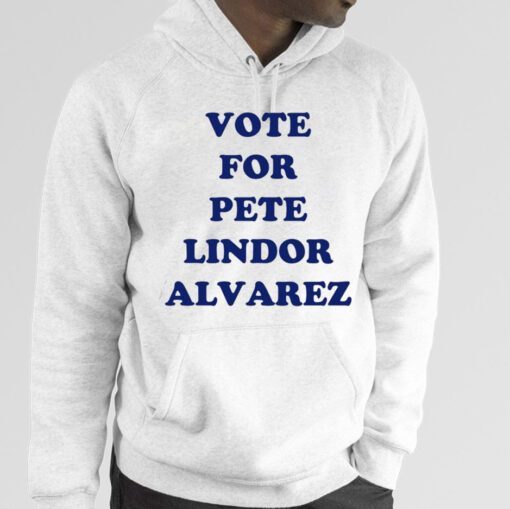 Vote For Pete Lindor Alvarez Retro Shirt