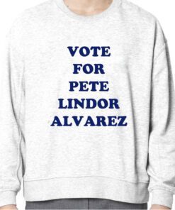 Vote For Pete Lindor Alvarez Retro Shirt