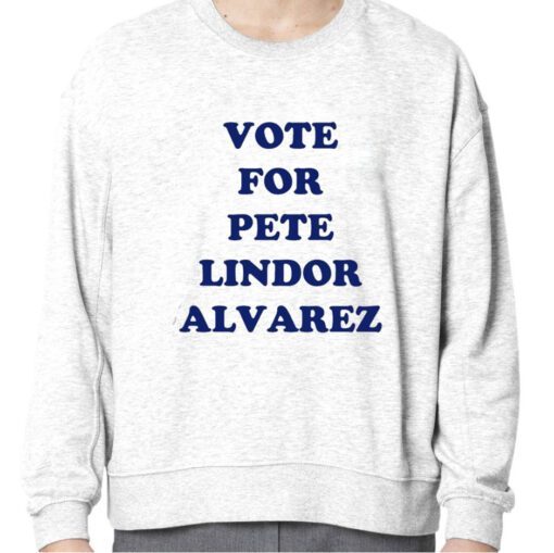 Vote For Pete Lindor Alvarez Retro Shirt