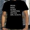 Wga & Sag & Iatse & Teamsters & Orcas & Girl Tee Shirt