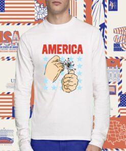 America Sparkler Tee Shirt