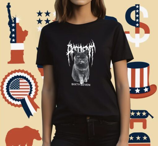 Cat Sixty Seven Patient Tiffany Seven Funny T-Shirt