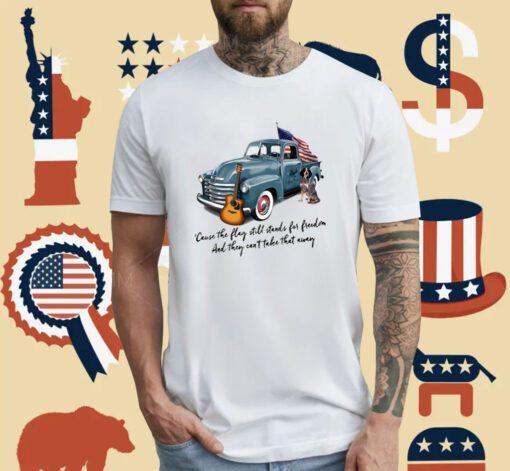 Cause The Flag Still Stands For Freedom And They Can't Take That Wrong T-Shirt