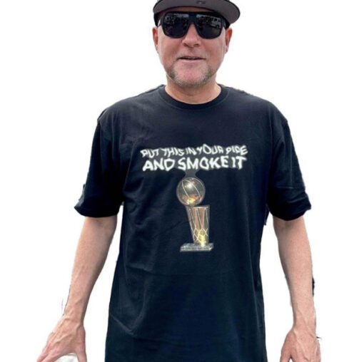 Michael Malone Denver Championship Parade Put This In Your Pipe And Smoke It T-Shirt