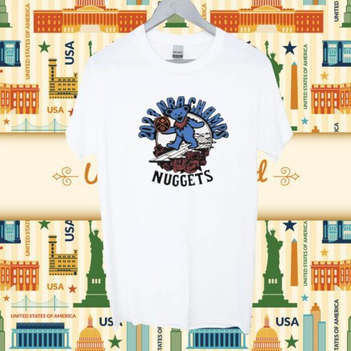 Denver Nuggets 2023 NBA Finals Champions NBA x Grateful Dead Shirt