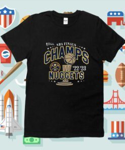 NBA Finals Champions 2023 Denver Nuggets Slip Trophy T-Shirt