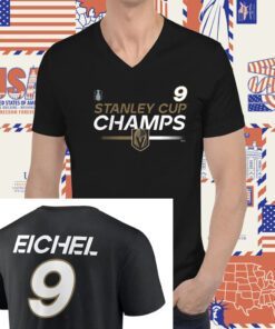 Jack Eichel Vegas Golden Knights Stanley Cup Champions 2023 T-Shirt