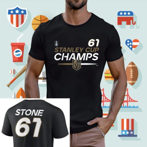 Mark Stone Vegas Golden Knights Stanley Cup Champions 2023 TShirt