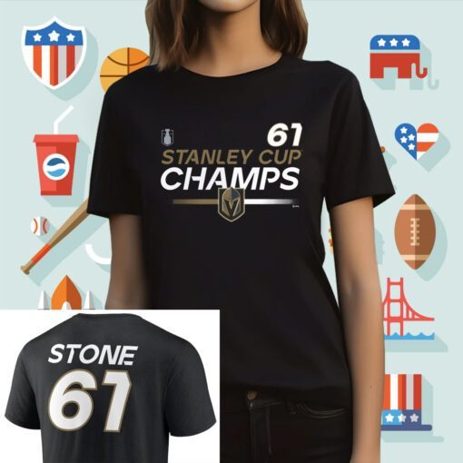 Mark Stone Vegas Golden Knights Stanley Cup Champions 2023 TShirt