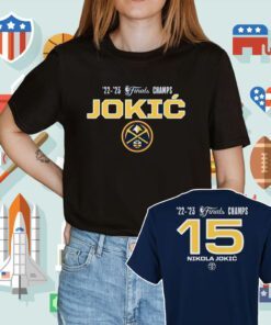 Nikola Jokic Denver Nuggets 2023 NBA Finals Champions Shirt