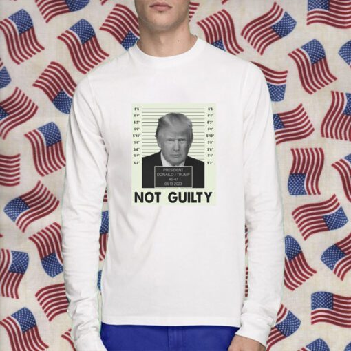 President Trump Not Guilty 45 47 06 13 2023 Tee Shirt