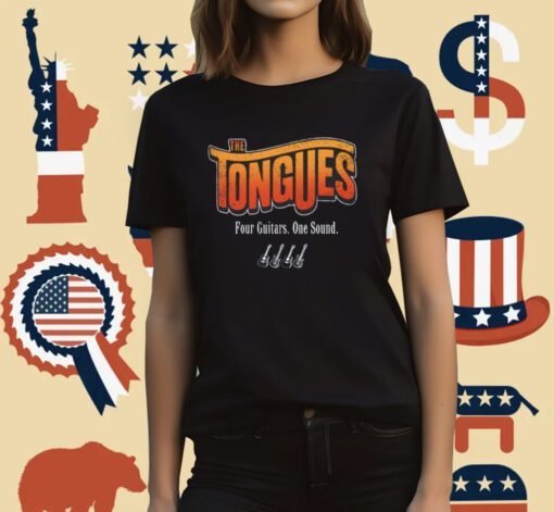 The Tongues Four Guitars One Sound T-Shirt