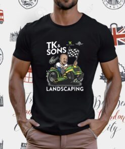 Tony Kanaan Tk & Sons Landscaping T-Shirt