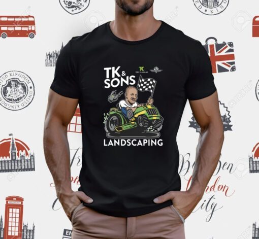 Tony Kanaan Tk & Sons Landscaping T-Shirt