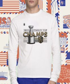 2023 Vegas Golden Knights Stanley Cup Champions Locker Room T-Shirt