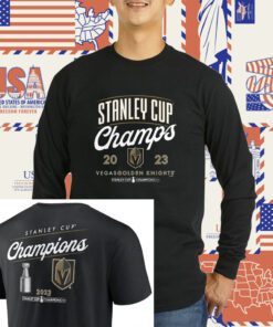 2023 Stanley Cup Champions Vegas Golden Knights Logo T-Shirt