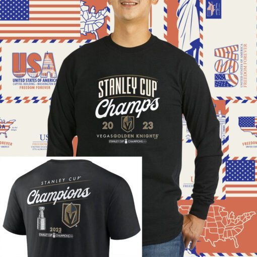 2023 Stanley Cup Champions Vegas Golden Knights Logo T-Shirt