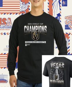 Vegas Golden Knights 2023 Stanley Cup Champions Signature T-Shirt
