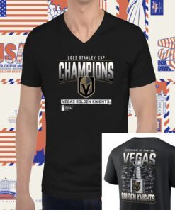 Vegas Golden Knights 2023 Stanley Cup Champions Signature T-Shirt