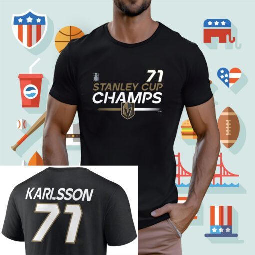 William Karlsson Vegas Golden Knights 2023 Stanley Cup Champions T-Shirt