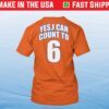 Yes I Can Count To 6 Florida Baseball TShirt