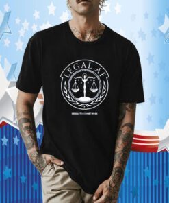 Legal AF Custom Navy Logo T-Shirt