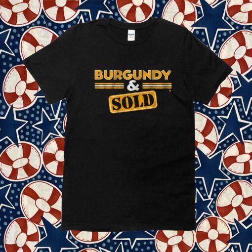 BURGUNDY & SOLD 2023 SHIRT