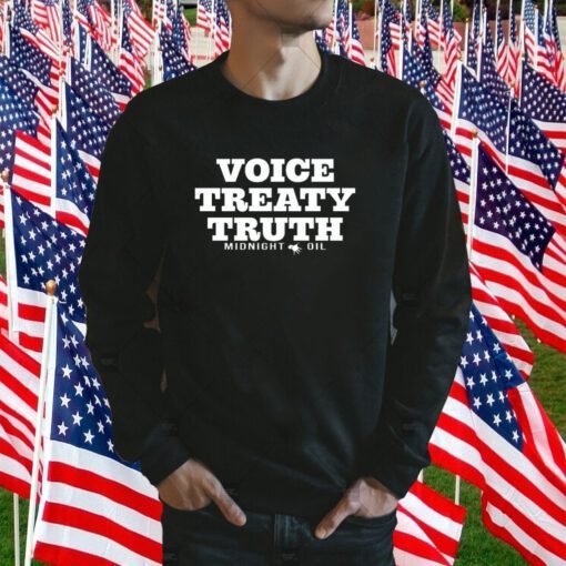 Anthony Albanese Voice Treaty Truth Midnight Oil Shirt T-Shirt