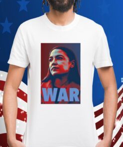 Aoc Ocasio Cortez's Face War Shirt T-Shirt