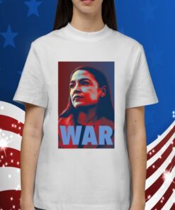 Aoc Ocasio Cortez's Face War Shirt T-Shirt