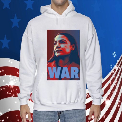 Aoc Ocasio Cortez's Face War Shirt T-Shirt