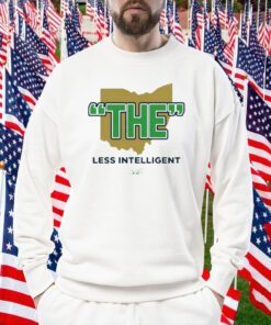The Less Intelligent For Notre Dame College Fans T-Shirt