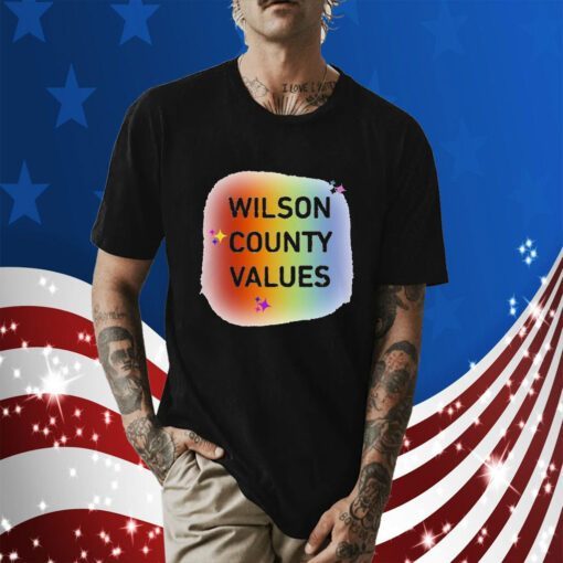 Wilson Country Values 2023 Shirt