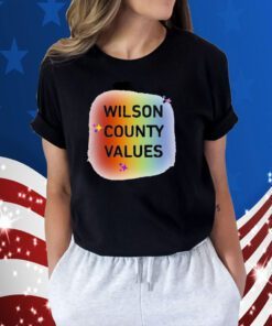 Wilson Country Values 2023 Shirt