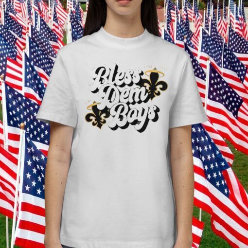 New Orleans Saints Bless Dem Boys Tee Shirt