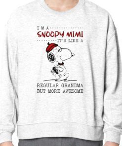 I’m A Snoopy Mimi It’s Like A Regular Grandma But More Awesome TShirt