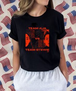 Team Stewie Vs Team A’ja 2023 All Star Tee Shirt