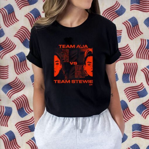 Team Stewie Vs Team A’ja 2023 All Star Tee Shirt