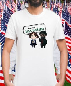 Si Nick Fury And Maria Secret Invasion Tee Shirts