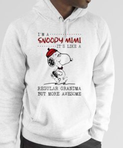 I’m A Snoopy Mimi It’s Like A Regular Grandma But More Awesome TShirt