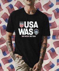 Usa Was One Nation One Team Vintage Shirt