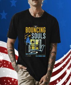 The Bouncing Souls Ten Stories High 2023 Tour Gift Shirt