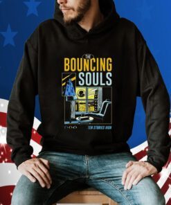 The Bouncing Souls Ten Stories High 2023 Tour Gift Shirt
