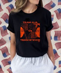 TEAM STEWIE VS TEAM A'JA 2023 ALL STAR GIFT SHIRT