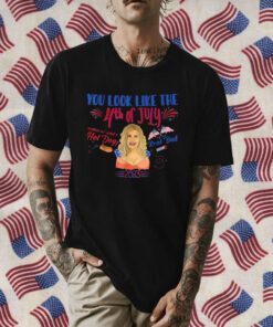 You Look Like 4th Of July Makes Me Want A Hot Dog Real Bad 2023 T-Shirt